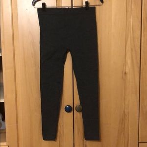 Dark Grey Fleece-lined leggings